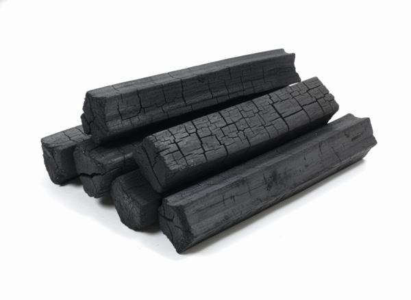 Sawdust charcoal